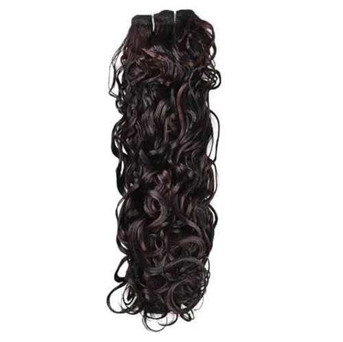 1PCS Synthetische Wasser Wellige Haar Extensions 18" 24" Weben Bundles Mit Doppel Schuss Haar Weben Für Damen F1B 33 20Inch von Azedssw