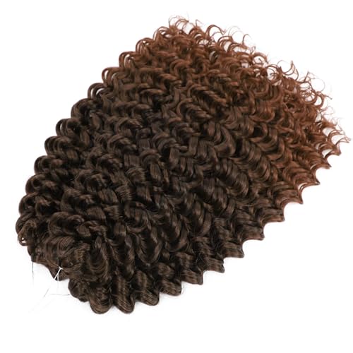 22 Zoll Lockiges Häkelhaar Synthetische Twist Braid Flechten Haarverlängerungen Ombre Blonde Für Damen T1B30 22Inch 55cm#1Pcs/Lot von Azedssw