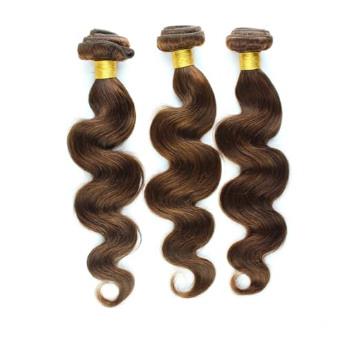 Körper Welle Bundles 1/3/4PCS 100% Menschliches Haar Bundles 8-30 Zoll Remy Haar Verlängerung Für Damen Brasilianische Haar Bundles #4 10 12 14 16 von Azedssw