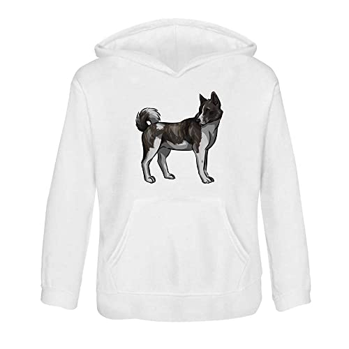 'Amerikanischer Akita' Kinder Hoodie/Kapuzenpulli 7-8 Jahre (KO00057666) von Azeeda