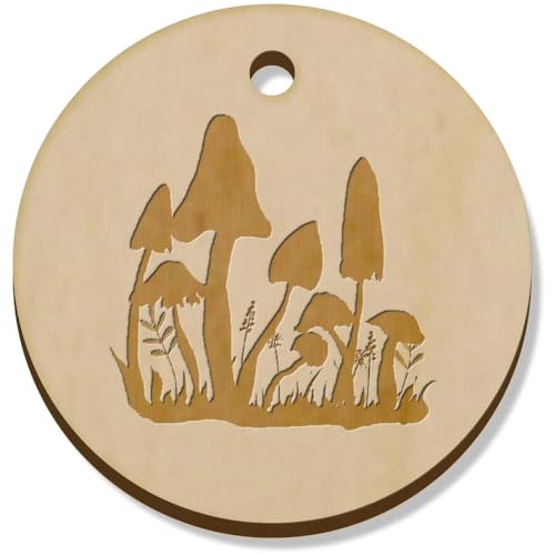 Azeeda 11 x 34mm 'Krötenhockers' Hölzerne Schmuckanhänger (PN00071284) von Azeeda