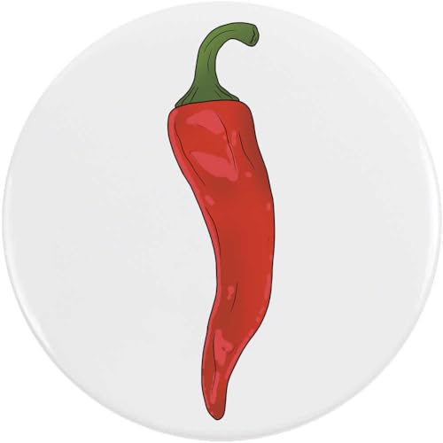 Azeeda 2 x 38mm 'Chilischote' Pin Knopf-Abzeichen (BB00145093) von Azeeda