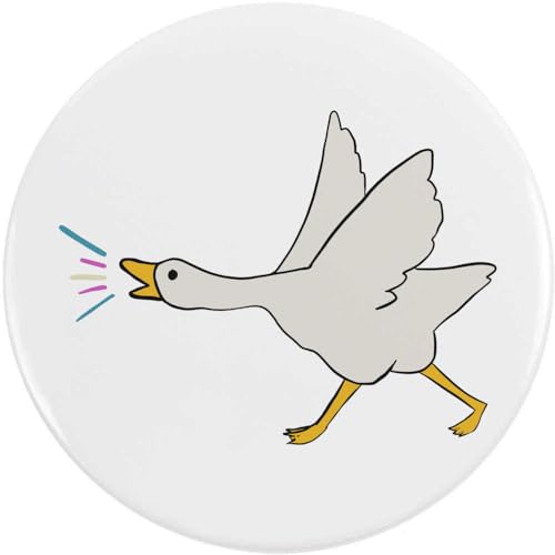 Azeeda 2 x 38mm 'Trans-Pride-Gans' Pin Knopf-Abzeichen (BB00091504) von Azeeda