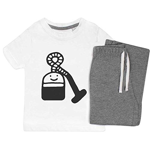 Azeeda 3-4 Jahre 'Staubsauger' Kinder Nachtwäsche/Pyjama Set (KP00003529) von Azeeda