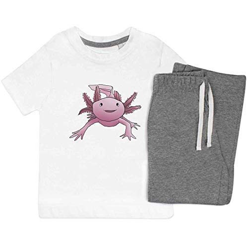 Azeeda 5-6 Jahre 'Axolotl' Kinder Nachtwäsche/Pyjama Set (KP00053258) von Azeeda