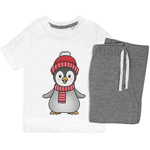 Azeeda 5-6 Jahre 'Baby Pinguin' Kinder Nachtwäsche/Pyjama Set (KP00015810) von Azeeda