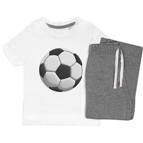 Azeeda 5-6 Jahre 'Fußball' Kinder Nachtwäsche/Pyjama Set (KP00129057) von Azeeda