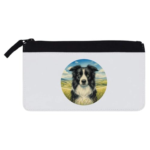Azeeda 'Border Collie Portrait' Stifteetui (PC00059320) von Azeeda