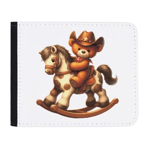 Azeeda 'Cowboy-Teddybär' Geldbörse (WL00025687) von Azeeda