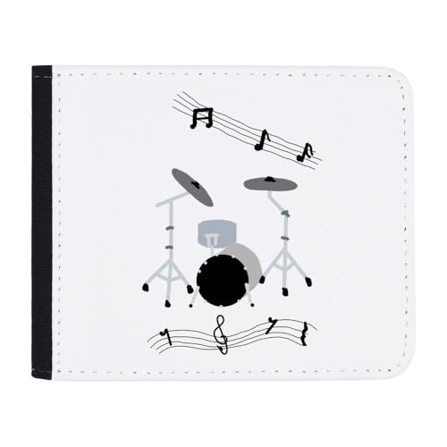 Azeeda 'Die Musik trommeln' Geldbörse (WL00026436) von Azeeda