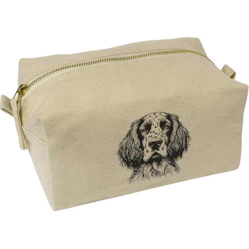 Azeeda 'Englischer Setter' Wasch/Make-up Tasche (CS00040535) von Azeeda