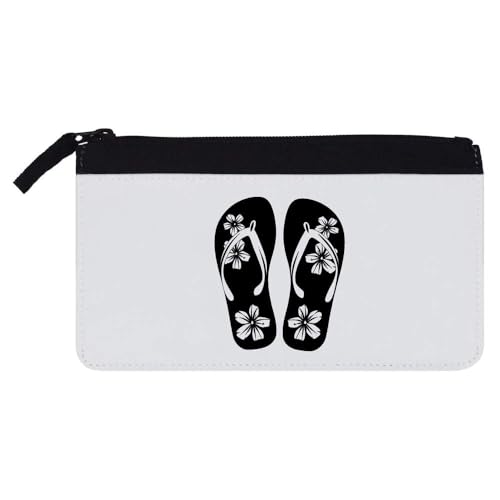 Azeeda 'Flip-Flops mit Blumenmuster' Stifteetui (PC00057724) von Azeeda