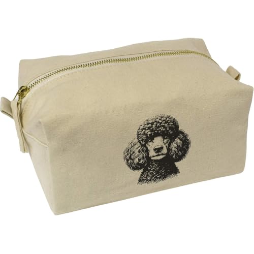 Azeeda 'Französisches Pudelporträt' Wasch/Make-up Tasche (CS00040547) von Azeeda