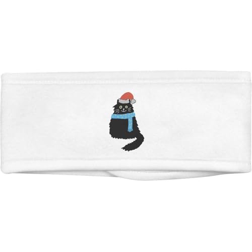 Azeeda 'Frohe Weihnachten, schwarze Katze' Beauty Head Band/Haarband (HB00034392) von Azeeda