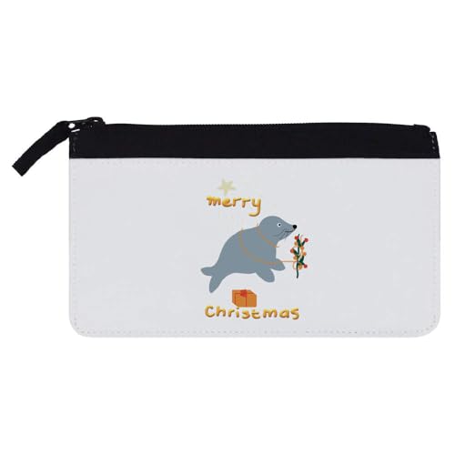 Azeeda 'Frohe Weihnachten von Mr Seal' Stifteetui (PC00053373) von Azeeda
