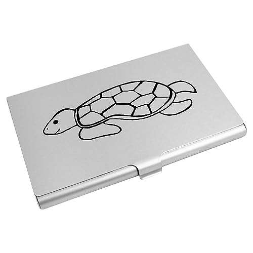 Azeeda 'Glückliche Schildkröte' Visitenkarten-etui (CH00035826) von Azeeda