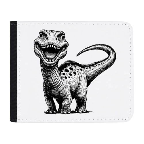 Azeeda 'Glücklicher Baby-Dinosaurier' Geldbörse (WL00027663) von Azeeda