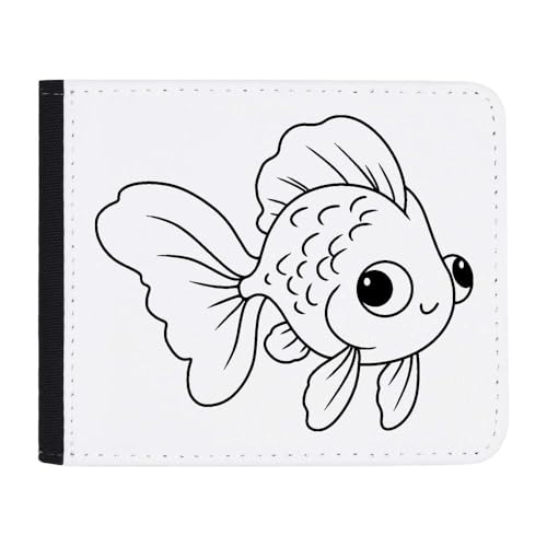 Azeeda 'Goofy Goldfisch' Geldbörse (WL00027918) von Azeeda
