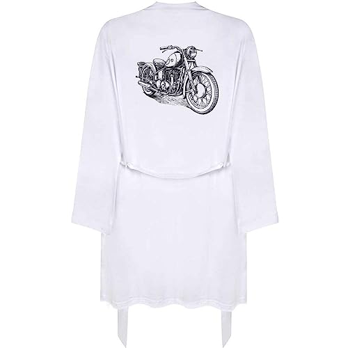 Azeeda Groß 'Motorrad' Erwachsene Dressing Robe/Kleid (RO00075832) von Azeeda