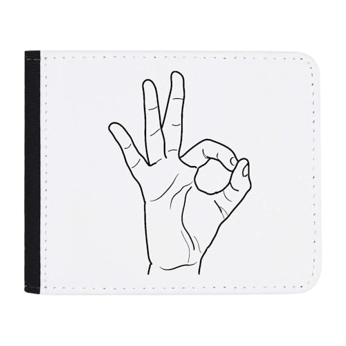 Azeeda 'Handzeichen Okay' Geldbörse (WL00025945) von Azeeda