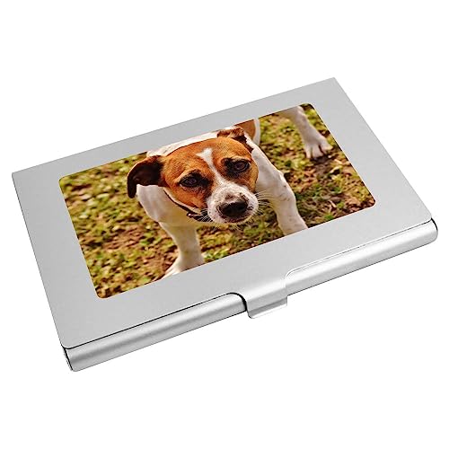 Azeeda 'Jack Russell Terrier' Visitenkarten-etui (CH00005761) von Azeeda