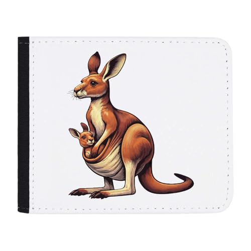 Azeeda 'Känguru mit Joey' Geldbörse (WL00025791) von Azeeda