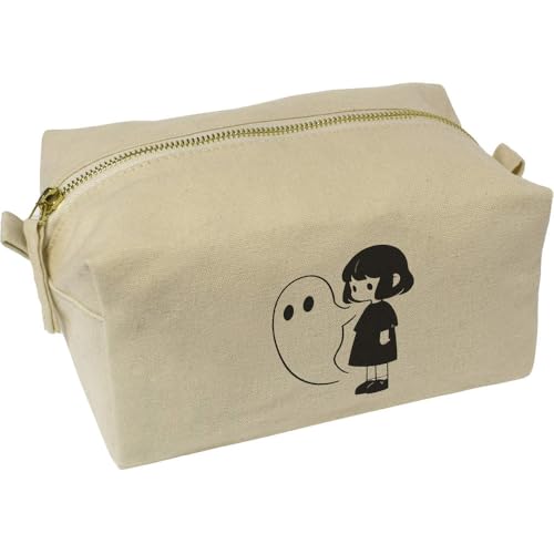 Azeeda 'Kawaii Mädchen mit Geist ' Wasch/Make-up Tasche (CS00041036) von Azeeda