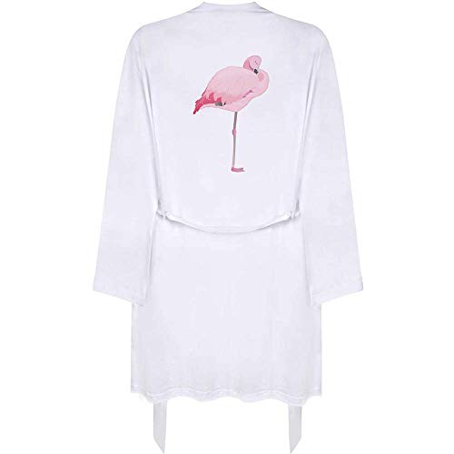 Azeeda Klein 'Schlafender Flamingo' Erwachsene Dressing Robe/Kleid (RO00000721) von Azeeda