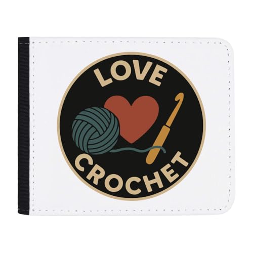 Azeeda 'Liebe Häkeln' Geldbörse (WL00029916) von Azeeda