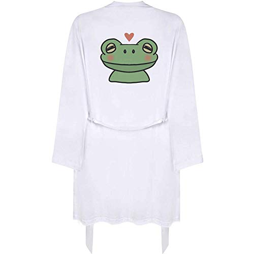 Azeeda Mittel 'Herz Frosch' Erwachsene Dressing Robe/Kleid (RO00045158) von Azeeda