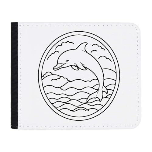 Azeeda 'Netter Delphin' Geldbörse (WL00026097) von Azeeda