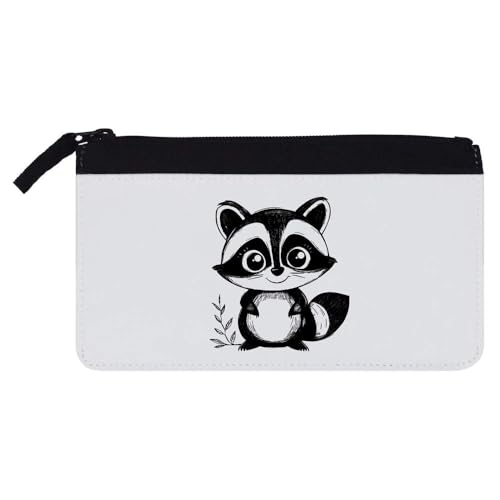 Azeeda 'Niedliche Waschbär-Vorderansicht' Stifteetui (PC00053538) von Azeeda