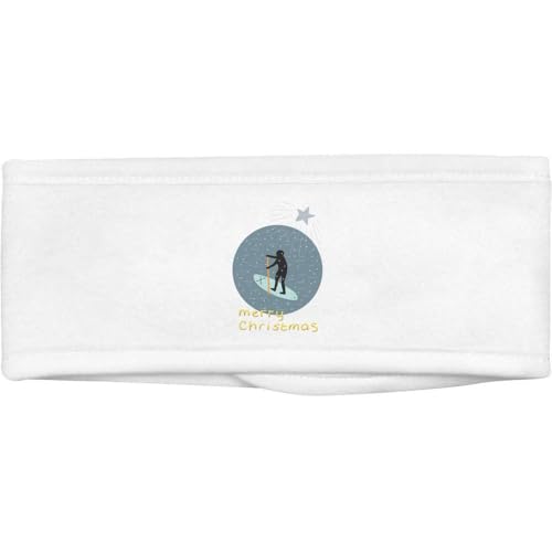 Azeeda 'Paddle Boarding Frohe Weihnachten Nachricht ' Beauty Head Band/Haarband (HB00035070) von Azeeda