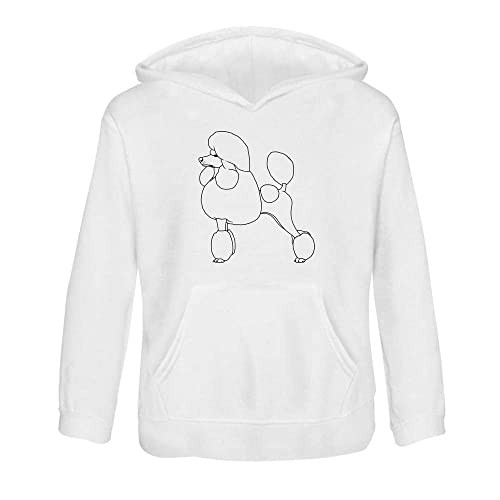 Azeeda 'Pudel' Kinder Hoodie/Kapuzenpulli 12-13 Jahre (KO00065120) von Azeeda