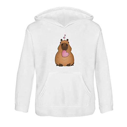 Azeeda 'Schatz Capybara' Kinder Hoodie/Kapuzenpulli 7-8 Jahre (KO00084622) von Azeeda