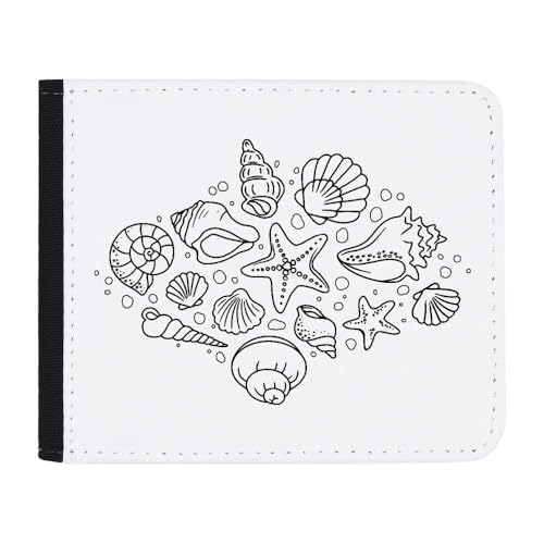 Azeeda 'Schöne Muscheln' Geldbörse (WL00029237) von Azeeda