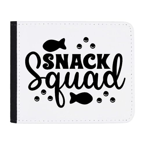 Azeeda 'Snack Squad Lustiges Kinder-Kleinkind-Zitat ' Geldbörse (WL00027608) von Azeeda