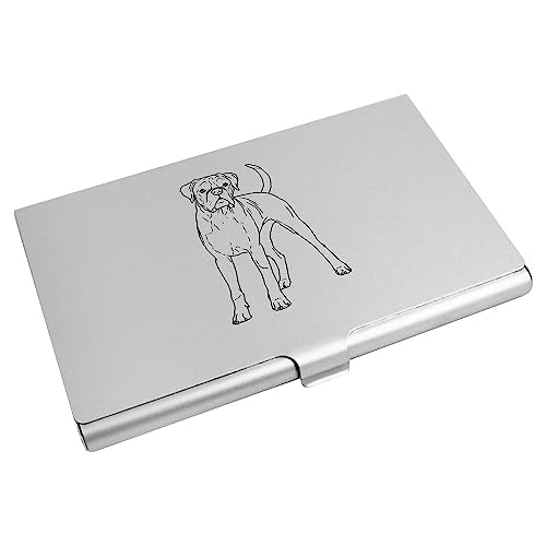 Azeeda 'Stehender Boxerhund' Visitenkarten-etui (CH00035393) von Azeeda