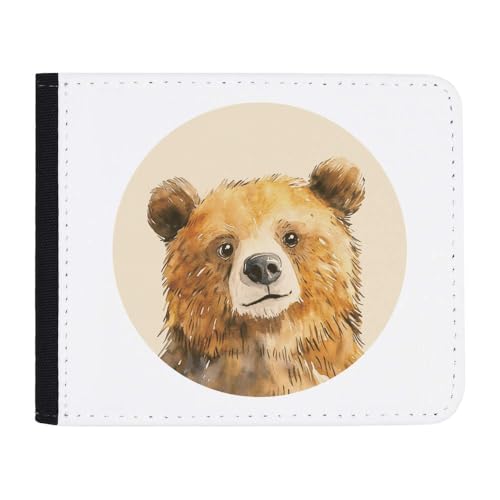 Azeeda 'Süßer Braunbär' Geldbörse (WL00029062) von Azeeda