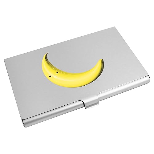 Azeeda 'Süßes Bananengesicht' Visitenkarten-etui (CH00034841) von Azeeda