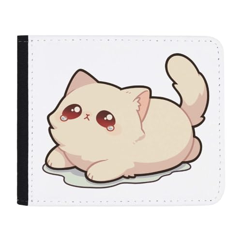 Azeeda 'Süßes trauriges Kätzchen' Geldbörse (WL00030023) von Azeeda