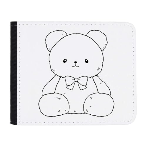 Azeeda 'Teddybär sitzend' Geldbörse (WL00029864) von Azeeda