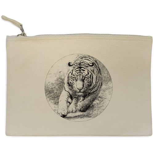 Azeeda 'Tiger Running' Clutch/Makeup-Fall (CL00046801) von Azeeda