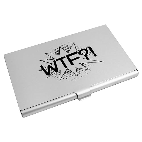 Azeeda 'WTF?! Komische Sprechblase' Visitenkarten-etui (CH00034952) von Azeeda