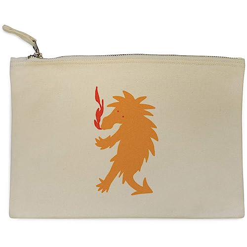 'Feuerspeiendes monströses Monster ' Clutch/Makeup-Fall (CL00032139) von Azeeda