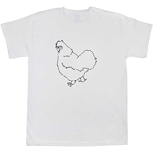 'Flaumige Henne' Baumwoll-T-Shirt für Babys/Kinder (TS00034794) von Azeeda