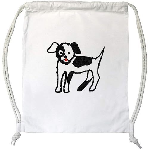 'Fleckig Hund' Kordelzug/Sporttasche (DB00032610) von Azeeda