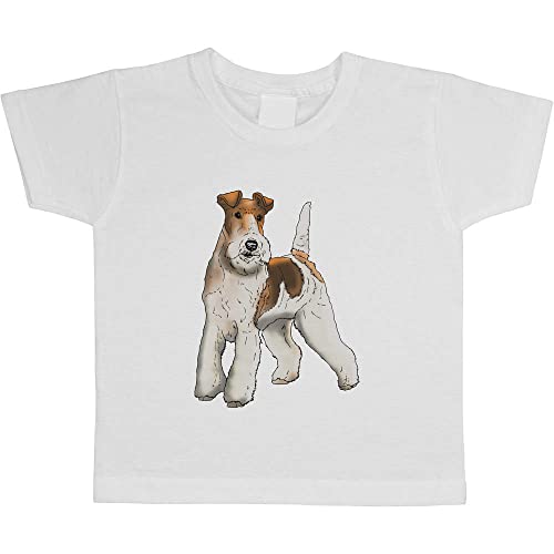 'Foxterrier' Baumwoll-T-Shirt für Babys/Kinder (TS00119174) von Azeeda