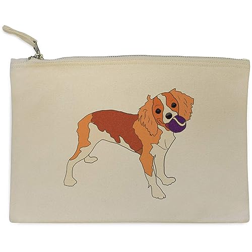 'Königcharles Spaniel' Clutch/Makeup-Fall (CL00033316) von Azeeda