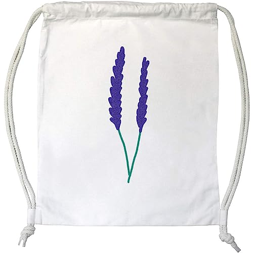 'Lavendel' Kordelzug/Sporttasche (DB00032269) von Azeeda